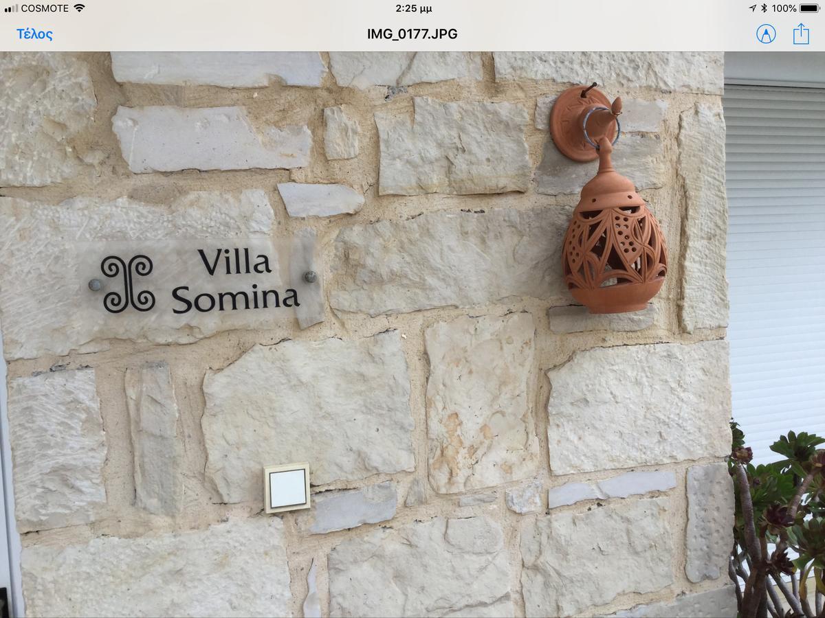 Villa Nopigia Somina Kíssamos Esterno foto
